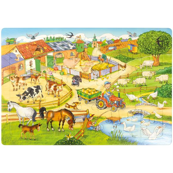 Puzzle Bauernhof, 35 Teile